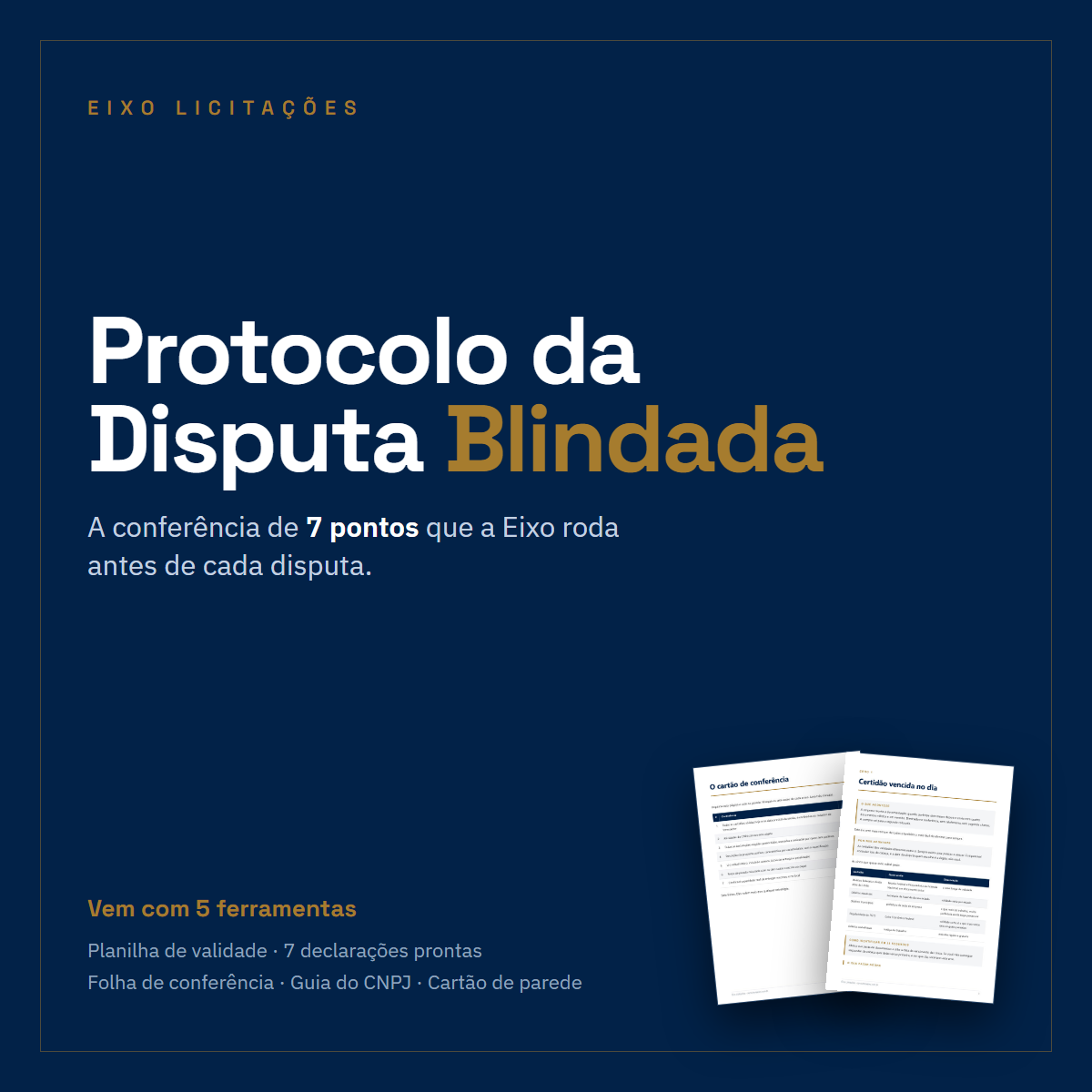 Protocolo da Disputa Blindada